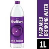 Parle Agro Bailley Water 1ltr - Pack of 12