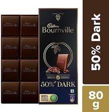 CADBURY BOURNVILLE 50% DARK CHOCOLATE 80g