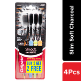 COLGATE SLIM SOFT CHARCOAL 2N + 2N FREE