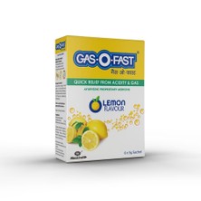 GAS-O-FAST PACK OF 6 -LEMON
