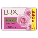 LUX ROSE RADIANT GLOW SOAP 100g X 4+1
