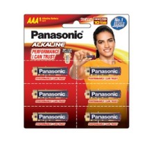 PANASONIC ALKALINE BATTERY AAA PACK OF 6