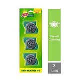 SCOTCH BRITE SCRUBER WITH PAD PREMIUM PACK OF 3