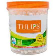 TULIPS PAPER STICK COTTON BUDS 200N 