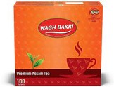 WAGH BAKRI PREMIUM ASSAM TEA BAGS PACK OF 100